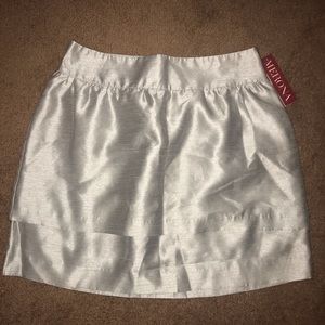 Merona Silver skirt